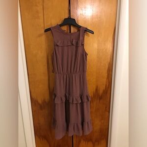 Dusty rose sleeveless dress